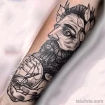 Фото тату посейдон 01,12,2021 - №0102 - Poseidon tattoo - tatufoto.com