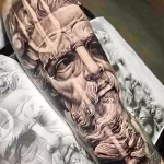 Фото тату посейдон 01,12,2021 - №0109 - Poseidon tattoo - tatufoto.com