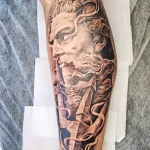 Фото тату посейдон 01,12,2021 - №0249 - Poseidon tattoo - tatufoto.com