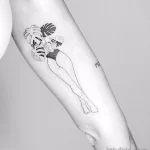 интересный вариант татуиро 05,12,2021 - №030 - interesting tattoo option - tatufoto.com