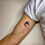 интересный вариант татуиро 05,12,2021 - №039 - interesting tattoo option - tatufoto.com