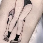 интересный вариант татуиро 05,12,2021 - №057 - interesting tattoo option - tatufoto.com