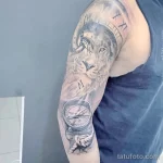 интересный вариант татуиро 05,12,2021 - №077 - interesting tattoo option - tatufoto.com