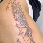 интересный рисунок для тату 05,12,2021 - №017 - interesting drawing for tattoo - tatufoto.com