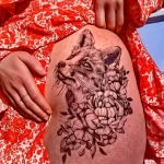 интересный рисунок для тату 05,12,2021 - №031 - interesting drawing for tattoo - tatufoto.com