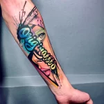 интересный рисунок татуировки 04,12,2021 - №017 - interesting tattoo drawing - tatufoto.com