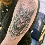 тату анубис на руке 30.12.2021 №0012 - anubis tattoo on hand - tatufoto.com