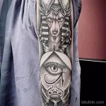 тату анубис на руке 30.12.2021 №0022 - anubis tattoo on hand - tatufoto.com