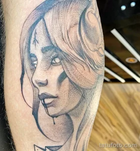 фото интересного рисунка тату 03,12,2021 - №0021 - interesting tattoo - tatufoto.com