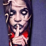 фото интересного рисунка тату 03,12,2021 - №0032 - interesting tattoo - tatufoto.com