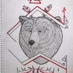 эскиз тату кельтика 08,12,2021 - №262 - эскиз тату кельтика - tatufoto.com