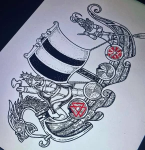 эскиз тату кельтика 08,12,2021 - №534 - эскиз тату кельтика - tatufoto.com