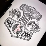 эскиз тату кельтика 08,12,2021 - №535 - эскиз тату кельтика - tatufoto.com