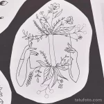 эскиз тату книга 10,12,2021 - №136 - sketch tattoo book - tatufoto.com