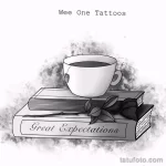 эскиз тату книга 10,12,2021 - №144 - sketch tattoo book - tatufoto.com