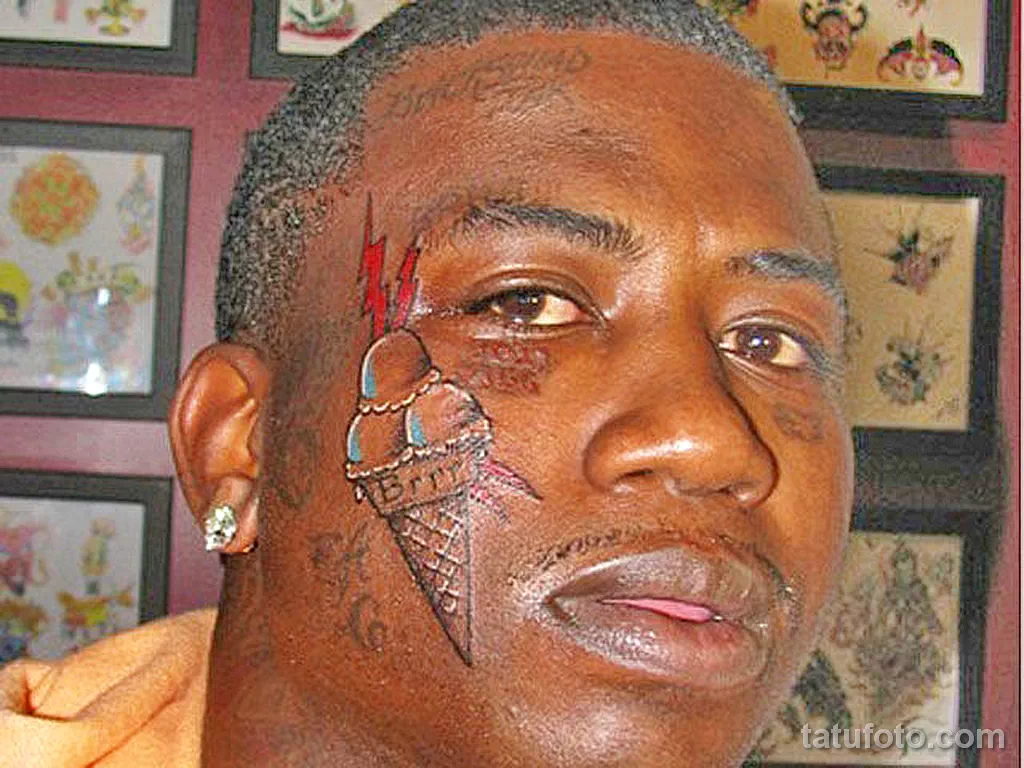 Gucci Mane фото тату 1 19.01.22 №0001 - tattoo tatufoto.com