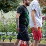 Парень с тату девушка и парусник внизу ног 11 - Уличная тату (street tattoo) от tatufoto.com 0762