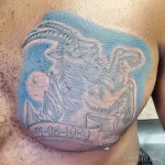 Рисунок тату со знаком зодиака козерог 22.01.22 №0104 - tattoo Capricorn tatufoto.com
