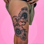 Рисунок тату со знаком зодиака козерог 22.01.22 №0226 - tattoo Capricorn tatufoto.com