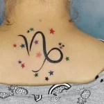 Рисунок тату со знаком зодиака козерог 22.01.22 №0261 - tattoo Capricorn tatufoto.com