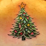 Фото тату к рождеству и новому году 07.01.22 №0222 - tattoo for christmas tatufoto.com