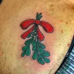 Фото тату к рождеству и новому году 07.01.22 №0455 - tattoo for christmas tatufoto.com