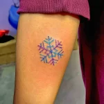 Фото тату к рождеству и новому году 07.01.22 №0512 - tattoo for christmas tatufoto.com