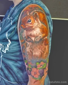 пример интересного рисунка качественной тату 17.01.22 №0052 - tattoo tatufoto.com