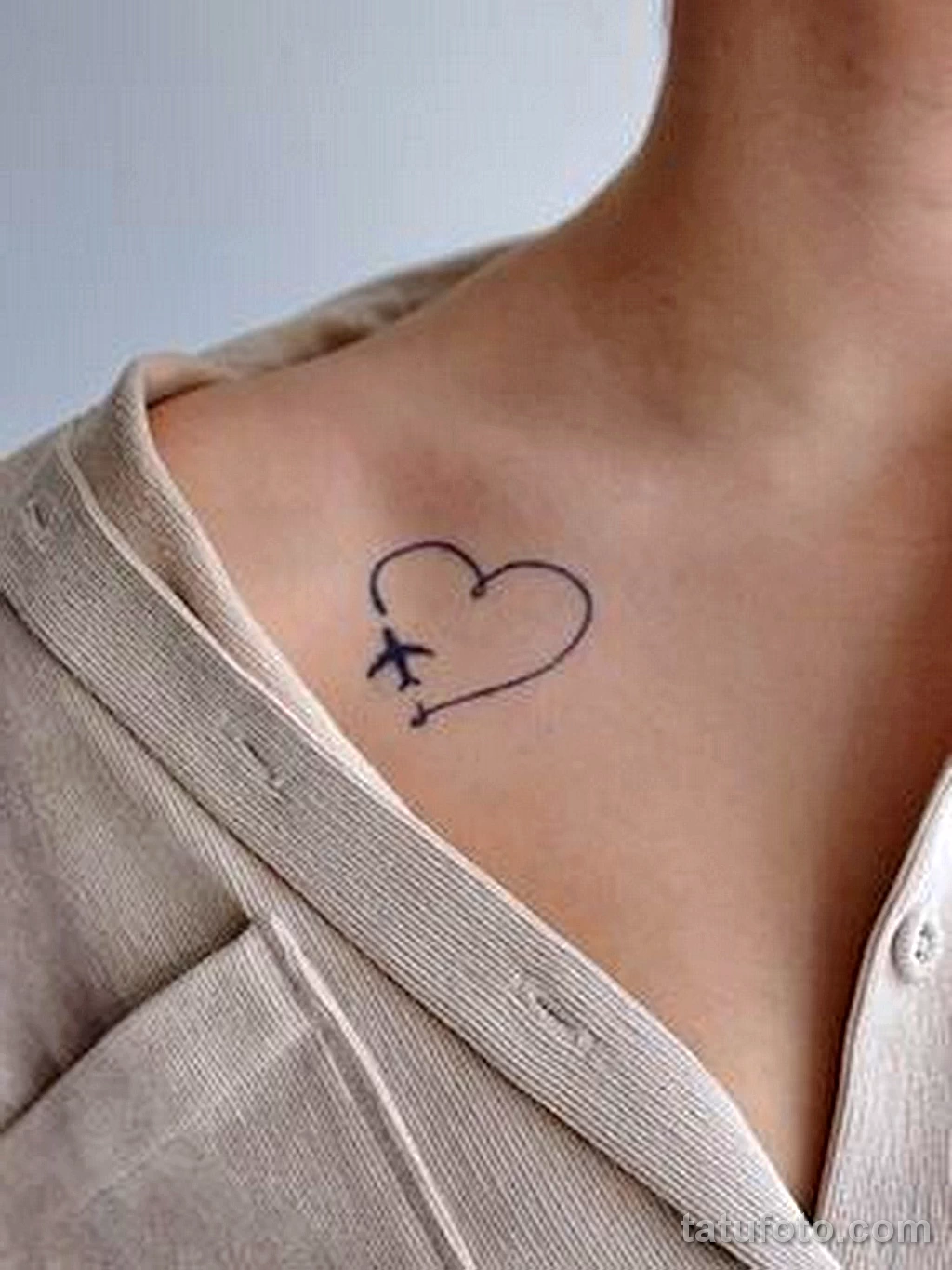Chain link Heart Everink Tattoo