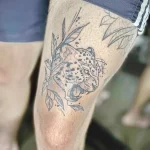 Мужской рисунок тату с животным 21.02.22 №0005 - Male animal tattoo tatufoto.com