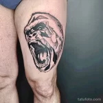 Мужской рисунок тату с животным 21.02.22 №0007 - Male animal tattoo tatufoto.com