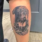 Мужской рисунок тату с животным 21.02.22 №0009 - Male animal tattoo tatufoto.com