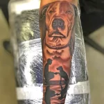 Мужской рисунок тату с животным 21.02.22 №0011 - Male animal tattoo tatufoto.com