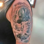 Мужской рисунок тату с животным 21.02.22 №0027 - Male animal tattoo tatufoto.com