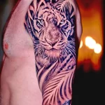 Мужской рисунок тату с животным 21.02.22 №0032 - Male animal tattoo tatufoto.com