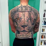 Мужской рисунок тату с животным 21.02.22 №0034 - Male animal tattoo tatufoto.com