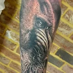 Мужской рисунок тату с животным 21.02.22 №0036 - Male animal tattoo tatufoto.com