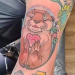 Мужской рисунок тату с животным 21.02.22 №0039 - Male animal tattoo tatufoto.com