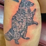 Мужской рисунок тату с животным 21.02.22 №0044 - Male animal tattoo tatufoto.com