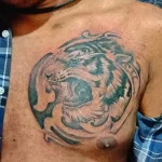 Мужской рисунок тату с животным 21.02.22 №0045 - Male animal tattoo tatufoto.com