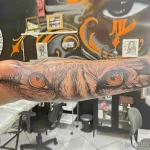 Мужской рисунок тату с животным 21.02.22 №0061 - Male animal tattoo tatufoto.com