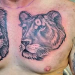Мужской рисунок тату с животным 21.02.22 №0065 - Male animal tattoo tatufoto.com