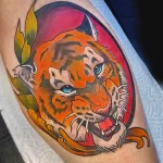 Мужской рисунок тату с животным 21.02.22 №0076 - Male animal tattoo tatufoto.com