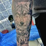Мужской рисунок тату с животным 21.02.22 №0081 - Male animal tattoo tatufoto.com