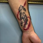 Мужской рисунок тату с животным 21.02.22 №0089 - Male animal tattoo tatufoto.com