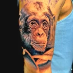 Мужской рисунок тату с животным 21.02.22 №0098 - Male animal tattoo tatufoto.com