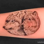 Мужской рисунок тату с животным 21.02.22 №0099 - Male animal tattoo tatufoto.com