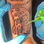 Мужской рисунок тату с животным 21.02.22 №0102 - Male animal tattoo tatufoto.com