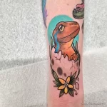 Мужской рисунок тату с животным 21.02.22 №0107 - Male animal tattoo tatufoto.com