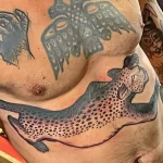 Мужской рисунок тату с животным 21.02.22 №0110 - Male animal tattoo tatufoto.com